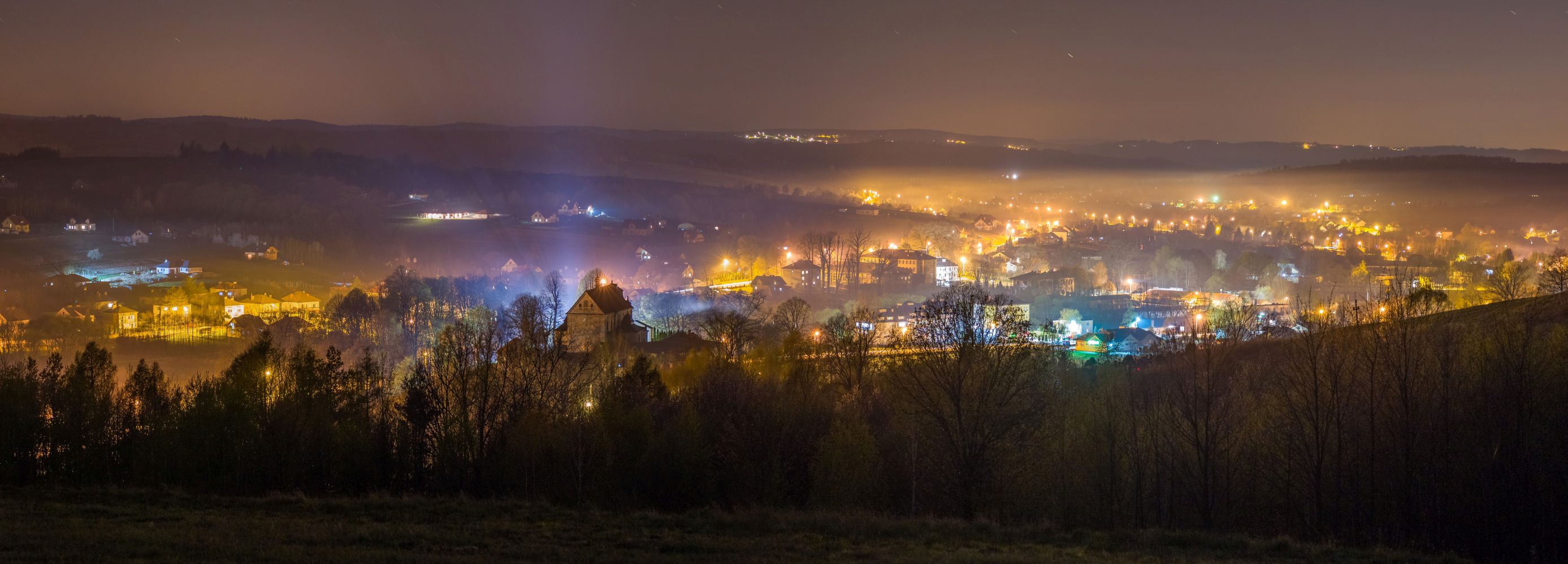 Widok z gminy Hyżne