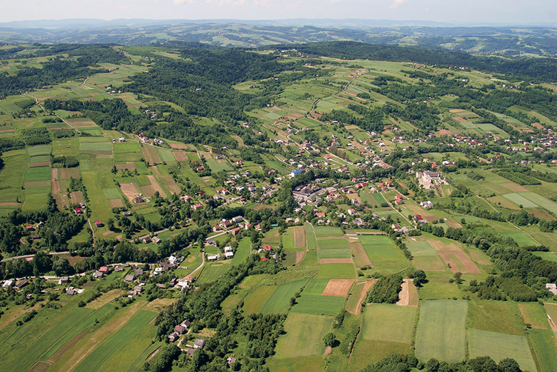 Widok z Gminy Lubenia